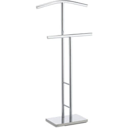 Helloshop26 - Valet de chambre portant 106 cm chrome