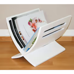 Cette étagère à magazines, d'un design simple et élégant, est idéale pour accueillir vos journaux, livres ou magazines. Idéal ...