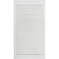 Porte à persiennes 99,3 x 39,4 cm bois de pin massif blanc