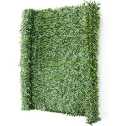 Brise-vue clôture haie artificielle pour balcon revêtement de protection contre le vent pour balcon et terrasse 300x100cm sapin vert 040001080