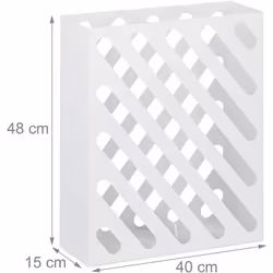 Propriétés Pratique: Le grand porte-parapluie offre assez d’espace pour plusieurs parapluies - HLP; env. 48 x 40 x 15 cm Robu ...