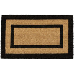 Helloshop26 - Paillasson tapis de sol porte d'entrée essuie-pieds long fibres de coco tapis