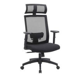 Fauteuil de bureau - Non spécifié - Ergonomique - Pivotant 360° - Support lombaire réglable - Noir