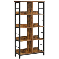 Helloshop26 - Bibliothèque 8 compartiments étagère livres meuble de rangement ouvert pour bureau salon chambre 80 x 33 x 149 cm style industriel