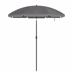 Parasol de jardin - Non spécifié - Diamètre 2 m - Protection UPF 50+ - Inclinable - Portable