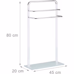 Porte-serviettes trois barres · Barres pour faire sécher vos serviettes · Pour la salle de bain ou les torchons de cuisine ·  ...