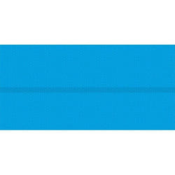 Bâche de piscine rectangulaire bleue 220 x 450 cm