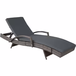 Dimensions totales (LxlxH) : environ 190 x 62 x 34 cm - 74,5 cm Accoudoirs (Lxl) : environ 80 x 4,5 cm Hauteur au sol de l'ac ...