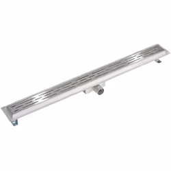 Longueur de la gouttière : 900 mm. Largeur de la gouttière : 65 mm. Hauteur du bord du carrelage : 15 mm. Largeur totale : 11 ...