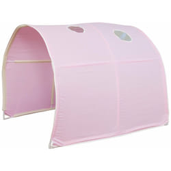 Décoshop26 - Tunnel pour lit enfant superposé tente accessoires rose 90x70x100cm APE06030