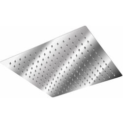 Helloshop26 - Pommeau de douche carré inox 30 x 30 cm