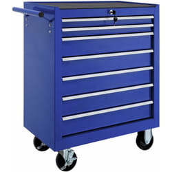 Servante d'atelier 7 tiroirs bleu
