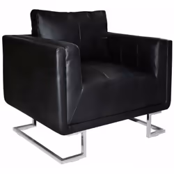 Ce magnifique fauteuil en cuir, au design moderne et intemporel, attirera tous les regards. Avec son cadre en bois durable et ...