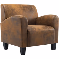 Élégante et luxueuse dans la même mesure, cette chaise de repos en synthétique daim confère à ce style intemporel une touche  ...