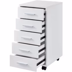 Caisson mobile avec roulettes Notre meuble de rangement pratique est la parfaite accessoire pour votre bureau, salon ou séjou ...