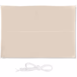 Voile d ombrage rectangle 3 x 4 m beige