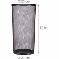 Propriétés Polyvalent: porte-parapluies pour ranger vos parapluies - Aussi pour les rouleaux de papier ou bâtons de marche -  ...