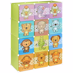 Étagère avec système de plug-in Enfants Dimensions totales H x L x P : env. 145 x 110,5 x 46,5 cm 2x Compartiments avec tring ...