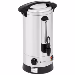Tension / Fréquence 230 V / 50 Hz Matériau Acier inoxydable, Plastique Puissance 1 500 W Capacité totale 8,7 l Plage de tempé ...