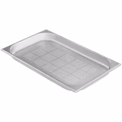 Matériau Inox Gastro Norm GN 1/1 Profondeur 40 mm Épaisseur du matériau 0,6 mm Volume 5,1 litres Plage de température -40 jus ...