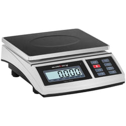 Balance de table électronique professionnelle 30 kg / 1 g 21 x 27 cm lcd