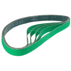 Helloshop26 - Bandes abrasives en zirconium 760 x 20 mm granulation 80