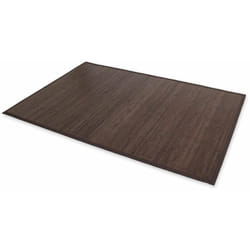 Décoshop26 - Tapis en bambou brun foncé 180cm x 270cm TAP06100