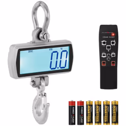 Plage de pesée 4 - 500 kg Précision 0,1 kg Division 2 500 Classe de précision III Alimentation électrique 4 piles AA 1,5 V Au ...