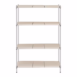 Étagère - Professionnel - 120 x 60 x 180 cm - Charge lourde 1000 kg - 4 tablettes - Métallique