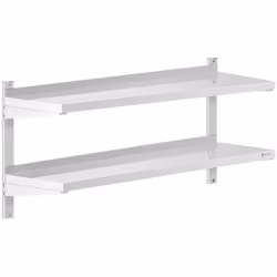 Matériau Acier inoxydable Épaisseur des tablettes 3,5 cm Longueur des tablettes 120 cm Profondeur des tablettes 40 cm Capacit ...