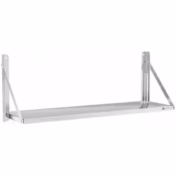 Matériau Acier inoxydable (AISI 201) Coloris Argenté Capacité de charge 40 kg Nombre de tablettes 1 Dimensions de la tablette ...