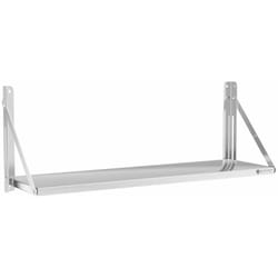 Tagère murale pliable professionnel acier inoxydable 120 x 30 cm 40 kg