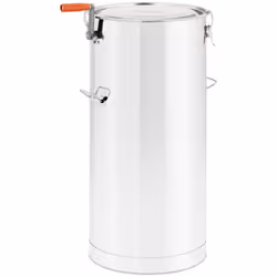 À l'aide d'un extracteur tangentiel, il est possible de laisser le miel s'écouler doucement ou d'utiliser l'effet centrifuge ...
