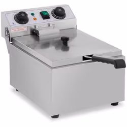 Tension / fréquence 230 V / 50 Hz Puissance 3 200 W Nombre de cuves 1 Dimensions du panier 22 x 20 x 10 cm Dimensions de la c ...