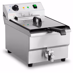 Tension 400 V Puissance 6 000 W Nombre de cuves 1 Contenance max. 16 l Quantité d’huile max. 12 l Dimensions de la cuve 33 x ...