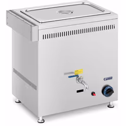 Un assortiment de plats chauds présentés de la meilleure manière qui soit, grâce à un bain-marie à gaz Le bain-marie à gaz es ...