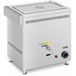 Helloshop26 - Bain-marie à gaz 3300 watts - gn 1/1 - 0,03 bar - G31