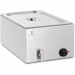 Un assortiment de plats chauds présentés de la meilleure manière qui soit, grâce à un bain-marie professionnel Ce bain-marie  ...