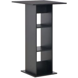 Table haute mange debout bar bistrot noir 110 cm