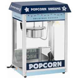 Machine à popcorn coloris bleu