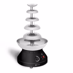 Fontaine à chocolat - 5 étages - 4 L Proposez une expérience culinaire hors du commun, grâce à la fontaine à chocolat! Cet ac ...