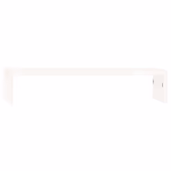 Support de moniteur 50 x 27 x 10 cm bois de pin solide blanc