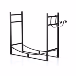 Caractéristiques : Empile proprement le bois de chauffage hors du sol Le rebord de protection de 84 cm de hauteur offre un gr ...
