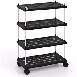 Caractéristiques : Grande capacité avec plusieurs couches de stockage pour accueillir une variété d'articles Crochets latérau ...