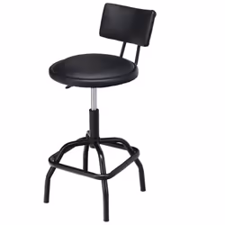 Caractéristiques : Hauteur réglable de 62 cm à 73 cm avec un levier pneumatique Le siège pivotant à 360° permet de changer li ...