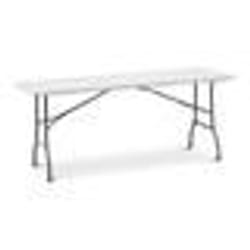 Table pliante de jardin d exterieur traiteur (180 x 75 x 74 cm capacite de charge : 150 kg acier polyethylene (pe hd)