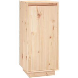 Armoire à chaussures range chaussures rangement meuble entrée couloir salon 35 x 35 x 80 cm bois de pin massif brun