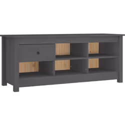 Avec cette armoire à chaussures en bois délicate et robuste, vous pouvez ranger efficacement vos chaussures et ajouter une dé ...