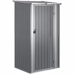 Élargissez vos possibilités de rangement à l'extérieur et protégez vos outils avec cet abri de jardin. Matériau de qualité su ...
