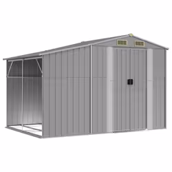 Abri de jardin cabane cabanon maison de stockage remise exterieur hangar outils robuste 277 x 1925 x 179 cm acier galva